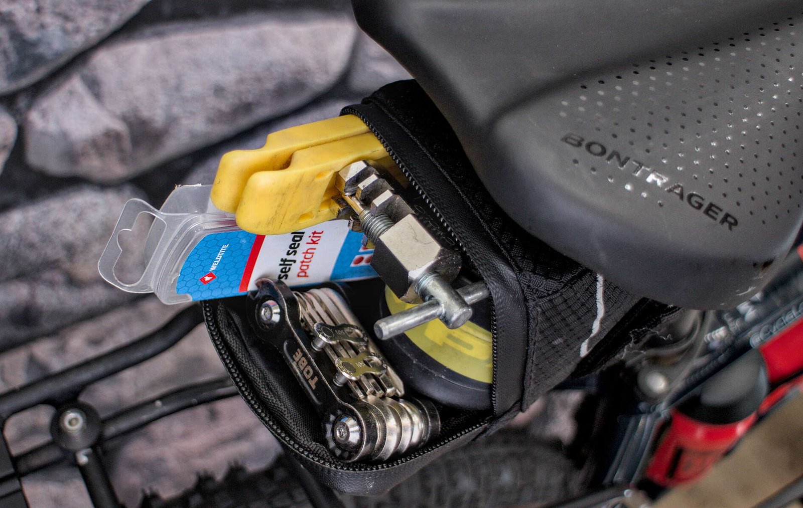 Accessories included with mountain bike hire in Inverness